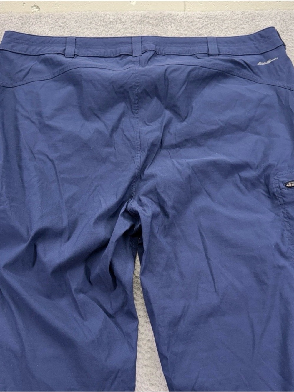 Eddie Bauer First Ascent Guide Pro Capri Hiking Navy Blue Pants 6 - Picture 4 of 9